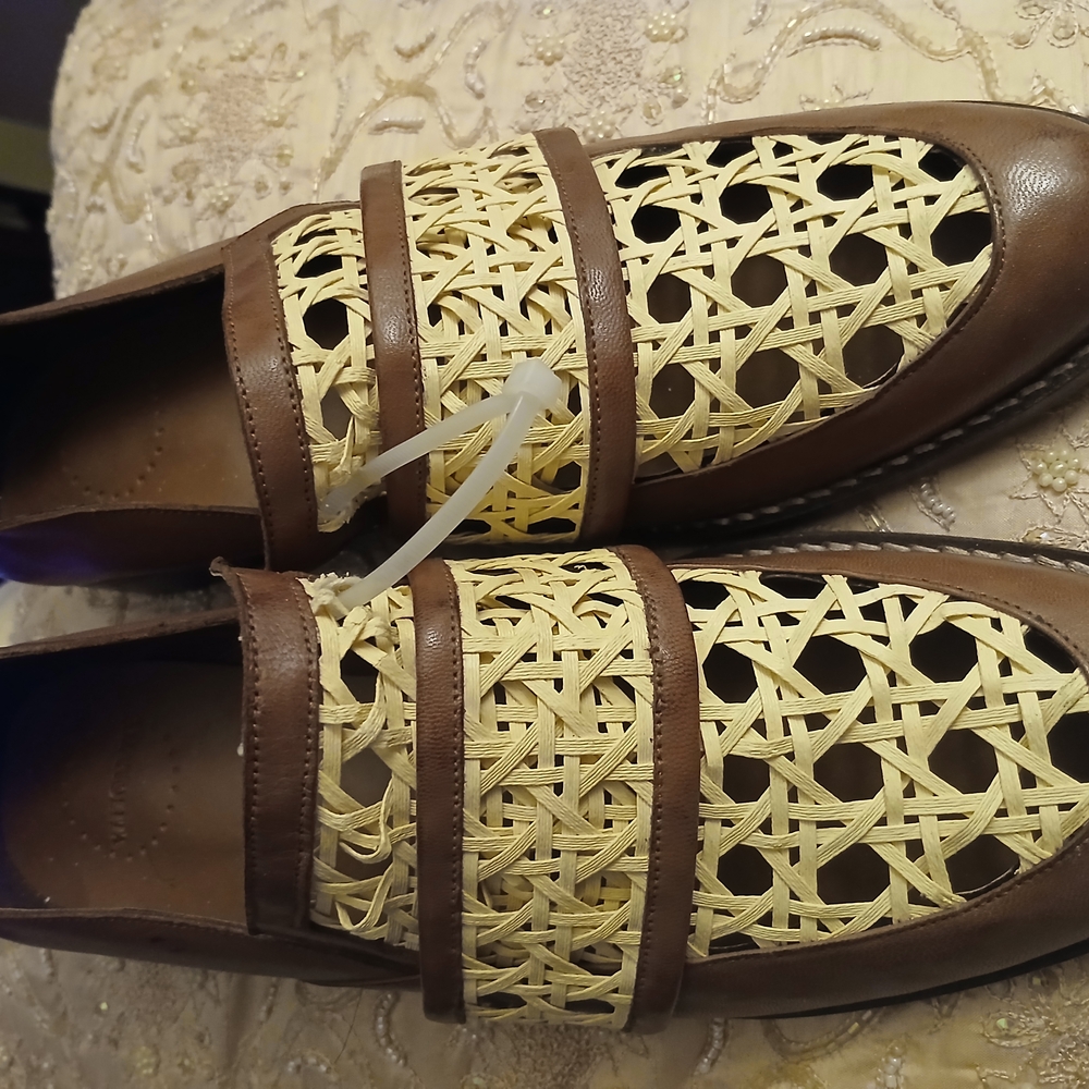 Brown and Cream Intricate Flats